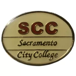 SCC Sacramento City College Souvenir Pin - Picture 1 of 2