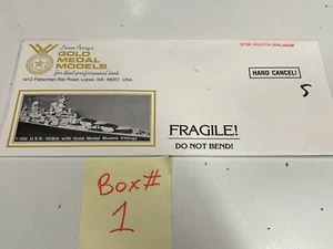 Medalla de Oro Modelos 1/350 USS Iowa Oro Metal Modelo Conjunto de Accesorios Moderno - Imagen 1 de 1