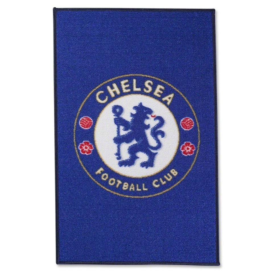 Official Product Chelsea Football Carpet Rug 50 X 80cm Blue