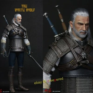 Nine Crafts The White Wolf Geralt Henry Cavill 12" 1/6 Action Figure Rooted Hair - Picture 1 of 15