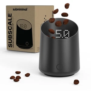 Subscale Digital Dosing Cup with LED Display – Sleek & Precise Coffee Bean We... - Picture 1 of 9