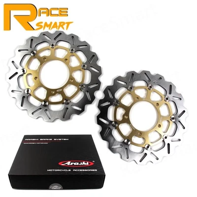 Rotores de freno delanteros para Suzuki GSXR600 GSXR750 2006 2007 K6 K7 GSXR1000 2005-2008 Foto 1 de 4