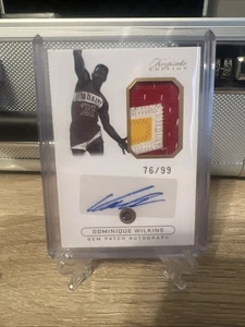 2024 Keepsake Edition Dominique Wilkins Auto Patch /99 - Picture 1 of 1