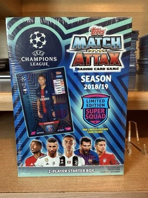 2018/19 Topps UEFA Champions Match Attax Soccer Trading Card Game Starter Box - Bild 1 von 4