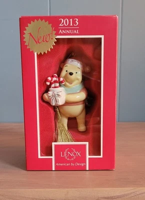 Lenox 2013 Peppermints from Pooh Disney Showcase Ornamento - ¡NUEVO EN CAJA! Foto 1 de 4