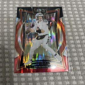 2024 Panini Select Concourse Joe Burrow #39 Red & Black Shock Prizm - Picture 1 of 2