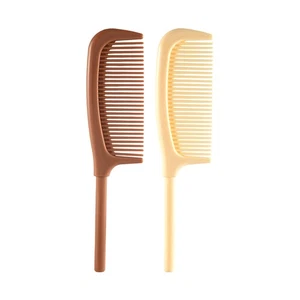 Plastic Comb Teeth Hair Comb Comb Teeth Single And Double Teeth Curly Hair-! - Picture 1 of 13