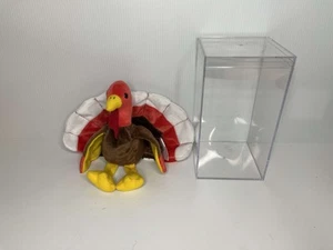 TY Beanie Baby - GOBBLES the Turkey (5,5 Zoll) Vintage Sammlerstück - Bild 1 von 11