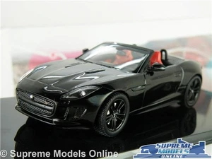 JAGUAR F-TYPE V8-S MODEL CAR BLACK F TYPE 1:43 SCALE IXO DEALER SPECIAL K8 - Picture 1 of 6