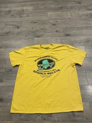 Rain Forest Cafe T Shirt Size XXL Yellow Frog Orlando - Image 1 of 4