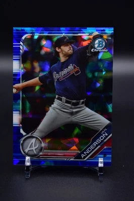 2019 Bowman Chrome Draft Sapphire #BDC-185 IAN ANDERSON Blue /99 - Image 1 of 4