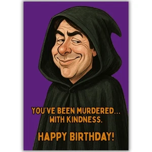 CELEBRITY TRAITORS Funny Jonathan Ross Birthday Card For Him Her Men Women Man - Picture 1 of 7
