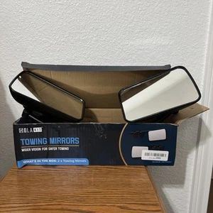 Towing Mirrors 1Pair HolaKit Universal Clip on Towing Mirror External Mirror - Picture 1 of 3
