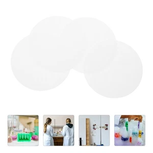 100pcs Qualitative Filter Paper Water Absorbing Paper Labs Experiment Paper - Picture 1 of 12