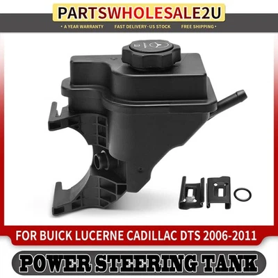 Power Steering Reservoir with Cap for Buick	Lucerne 2006-2011 Cadillac DTS 4.6L - Image 1 of 4