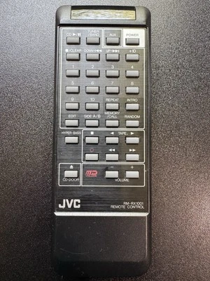 JVC RM-RX1001 OEM CD Player Remote Control Used Excellent Working Condition - Image 1 of 3