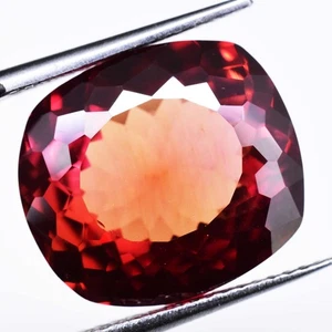 11.40 Ct Namibian Natural Mandarin Garnet IGL Certified Flawless Loose Gemstone - Picture 1 of 4