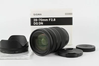 [Almost Unused] Sigma 28-70mm f/2.8 DG DN C Lens for Sony E w/Hood #816A - Image 1 of 4