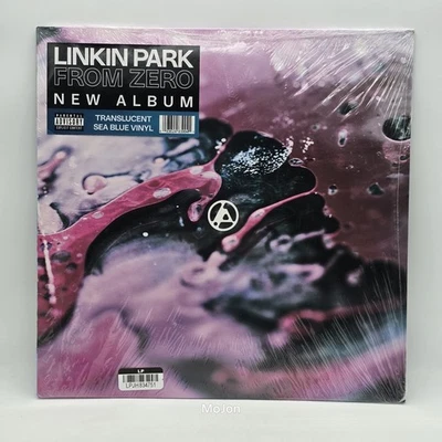 Linkin Park - From Zero (Translucent Sea Blue Vinyl) [New Vinyl LP]  Foto 1 de 4