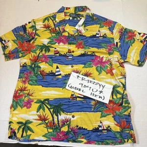 $168 Mens Size XL Polo Ralph Lauren Resort Tropical Hawiian Button Down Shirt - Picture 1 of 12