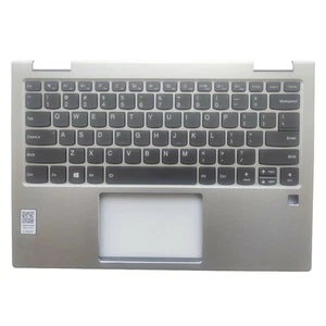 For Yoga 730-13IKB Upper Palmrest Case Keyboard 5CB0Q95936 Silver - Afbeelding 1 van 6