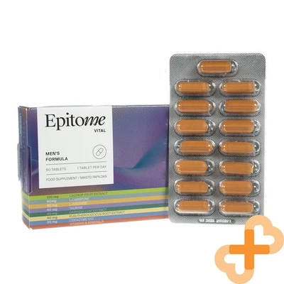 EPITOME VITAL Men's FORMULA 60 Capsules Men's Health Food Supplement - Image 1 of 4