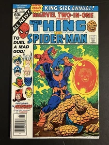 Marvel Two in One Annual # 2, Death of Thanos (Marvel 1977) - Picture 1 of 3