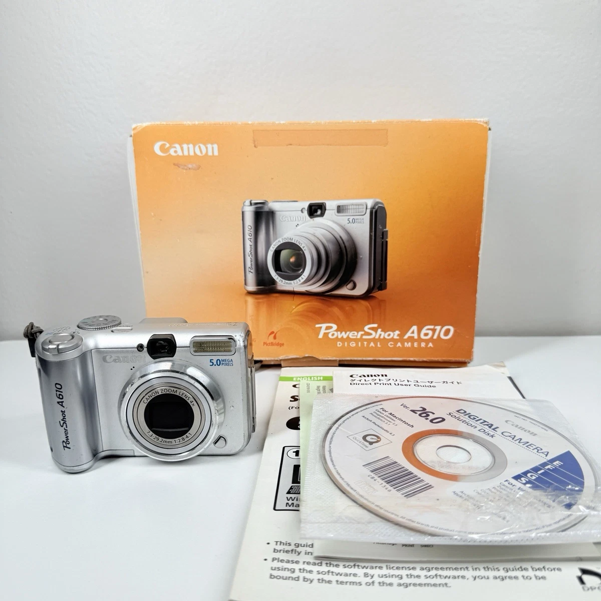 Canon PowerShot A610 Digital Cameras for Sale - Shop New & Used
