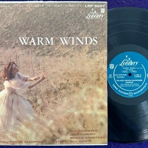 HOLLYWOOD SAXOPHONE QUARTET Warm Winds LP '58 LIBERTY Mono Jazz TESTED EX - Picture 1 of 8