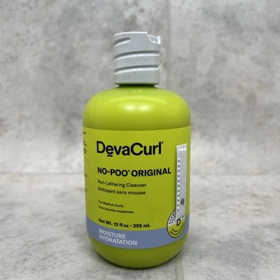 DevaCurl No-Poo Original Zero Lather Cleanser for Rich Moisture 12 Fl Oz NEW - Image 1 of 2