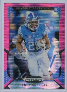 2019 Panini Prizm Draft Picks 121 Benny Snell Jr. RC Pink Pulsar - Picture 1 of 4