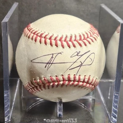 Ketel Marte & Jamie Moyer Autographed Signed OMLB Baseball Mariners/ AZ D-Backs - Image 1 of 3