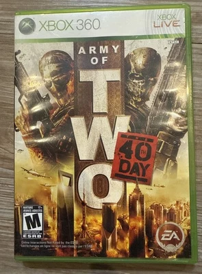 Army of Two: The 40th Day (Xbox 360, 2010) Clean Tested Working VG - Image 1 of 4