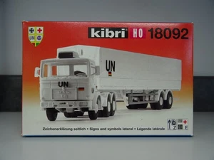Kibri 18092 (H0 / 1:87) MAN mit Auflieger "United Nations" - Sealed! - Picture 1 of 3