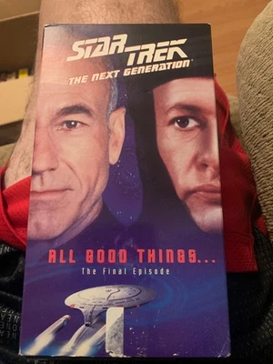 Star Trek The Next Generation All Good Things The Final Episodes 177 178 VHS NEW - Image 1 of 4