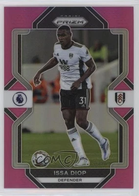 2022-23 Panini Prizm Premier League Pink Prizm /199 Issa Diop #71 - Image 1 of 2