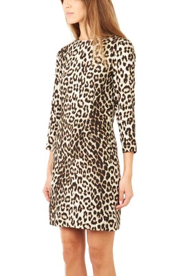 Rag & Bone Silk Leopard Shift Dress Size 0 - Image 1 of 2