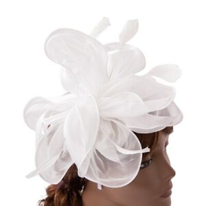 Flower Fascinator Hat Women Fascinator Headband Party Headband Cocktail