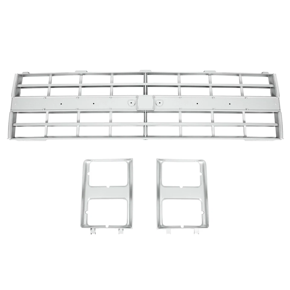 Kit de bisel de faros de parrilla delantera para Chevrolet C10 Suburban para K5 Blazer 85-88 Foto 1 de 4