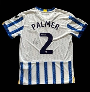 LIAM PALMER GENUINE SIGNED SHEFFIELD WEDNESDAY 24/25 HOME SHIRT - PHOTO PROOF - Picture 1 of 2