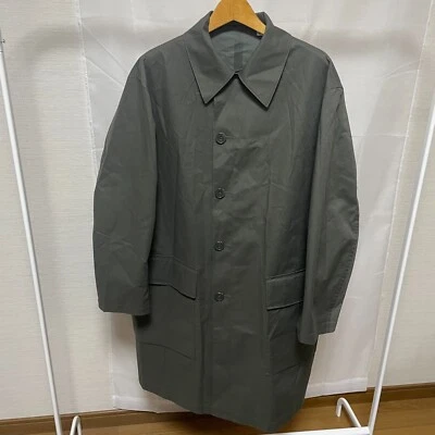 Trench coat verde corta-vento Uniqlo U tamanho G (EUA: M) JP T7110 - Imagem 1 de 4