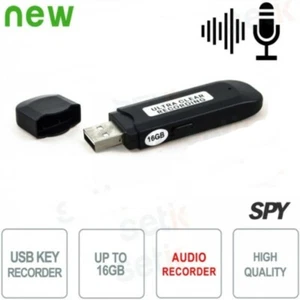 USB STICK SPION 16GB AUDIOAUFNAHME 300H - Bild 1 von 1