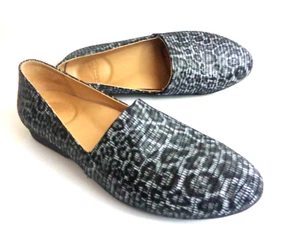 DANKSO Larisa US 8,5M 9M EUR 39 Grau Leopard Leder Slipper Flache Schuhe - Bild 1 von 8