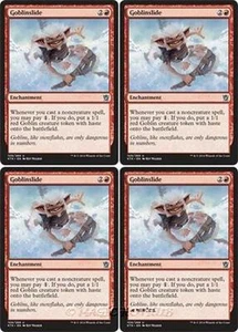 MTG - 4x GOBLINSLIDE - Khans of Tarkir (U) - Picture 1 of 1