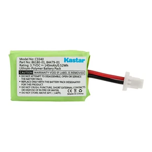 Kastar 84479-01 Battery for Plantronics CS540 CS540A CS540-XD Cordless Headset - Picture 1 of 2