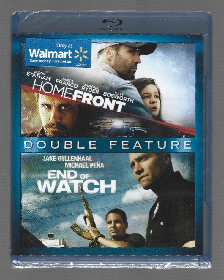Homefront/End of Watch (Blu-Ray, 2017 2-Disc Set) Double Feature- James Franco - Image 1 of 1