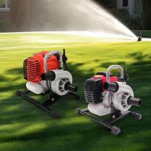 2/4 Stroke Portable Gasoline Water Pump 1.5" Gas-Powered Water Transfer Pump - Picture 1 of 38