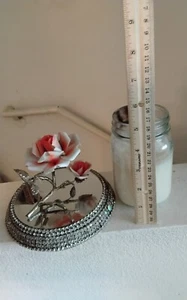 Fabulous Porcelain FLOWER On A Wire - Picture 1 of 5