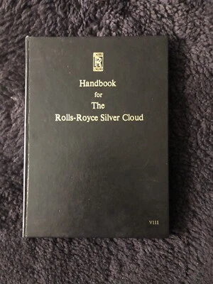 Rolls-Royce Silver Cloud I 1955-58 Owners Manual Handbook TSD530 OEM - Image 1 of 4