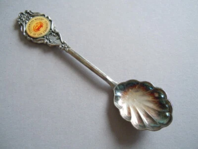 Cucchiaio Souvenir Collettore Placcato in argento Fishermans Wharf Of San - Immagine 1 di 4